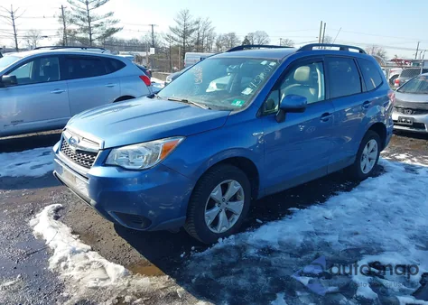 2015 Subaru Forester 2.5I Premium from USA, damaged, VIN JF2SJADC8FH531829